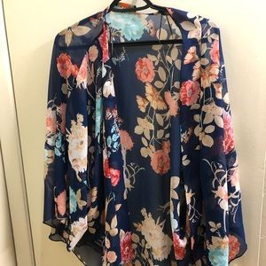 Floral cardigan